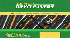 Desktop Screenshot of elitedrycleaners.com